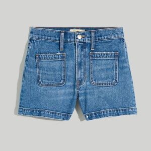 Madewell Denim Emmett Short: Patch Pocket Edition